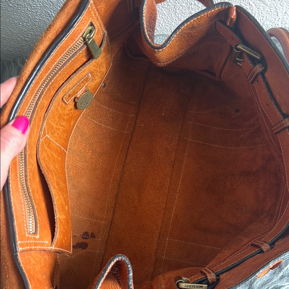 Mulberry Brown Leather Handbag - Picture 10 of 16